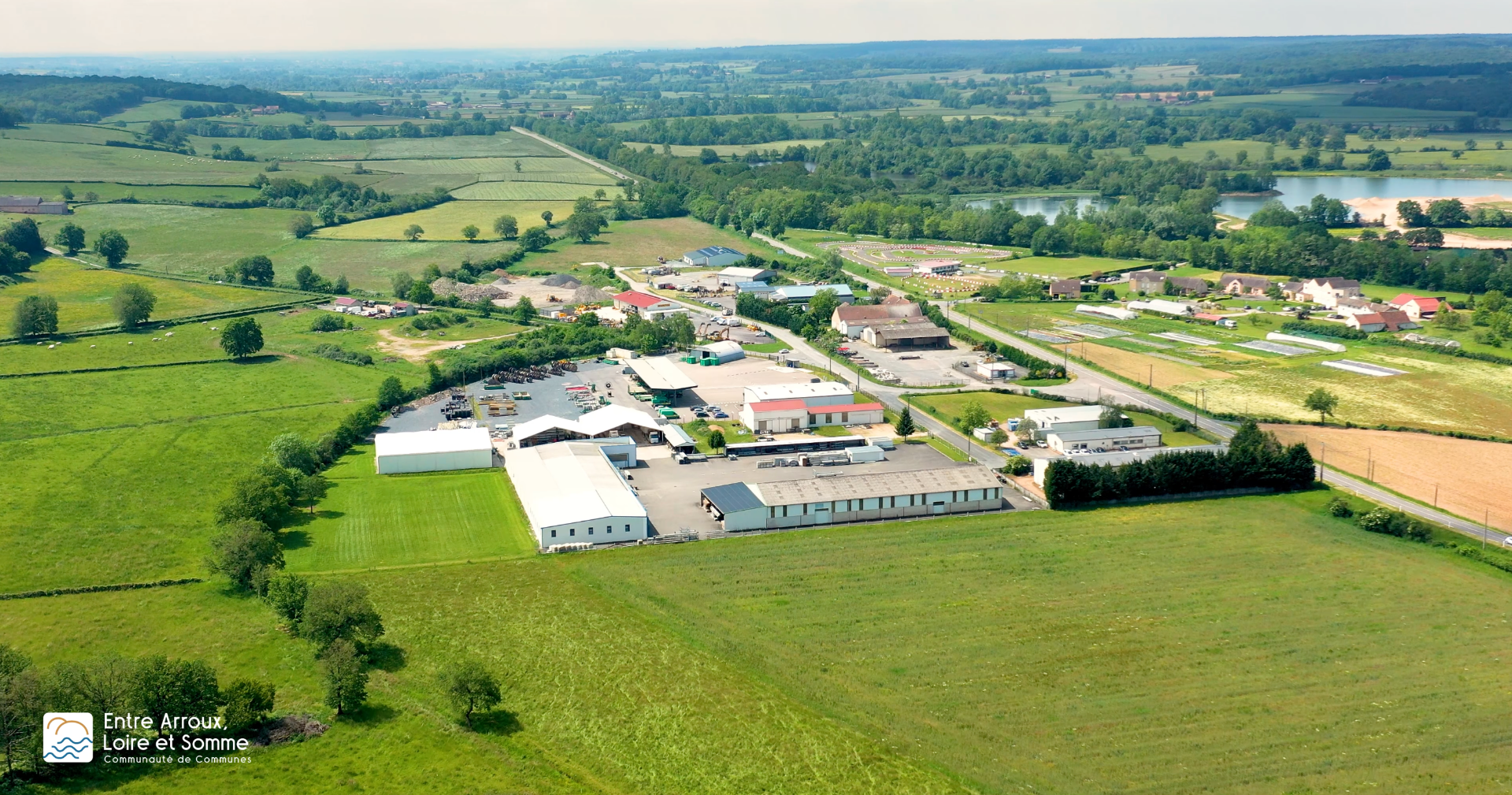 zone d'activité à la campagne